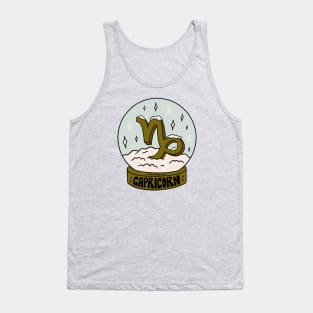 Capricorn Snow Globe Tank Top